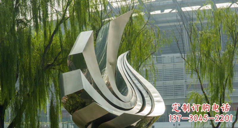 凤凰雕塑 - 不锈钢/抽象/凤凰/公园 凤凰雕塑 - 不锈钢/抽象/凤凰/公园