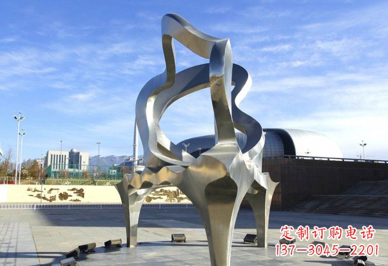 不锈钢钢琴雕塑 不锈钢钢琴雕塑