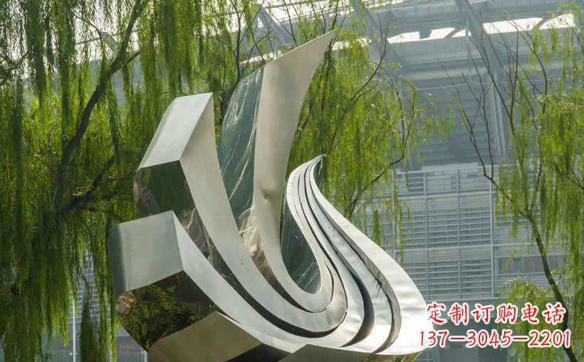 鸽子雕塑 - 不锈钢/抽象/鸽子/景观 鸽子雕塑 - 不锈钢/抽象/鸽子/景观