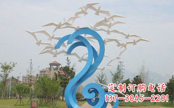 不锈钢海鸥雕塑 不锈钢海鸥雕塑