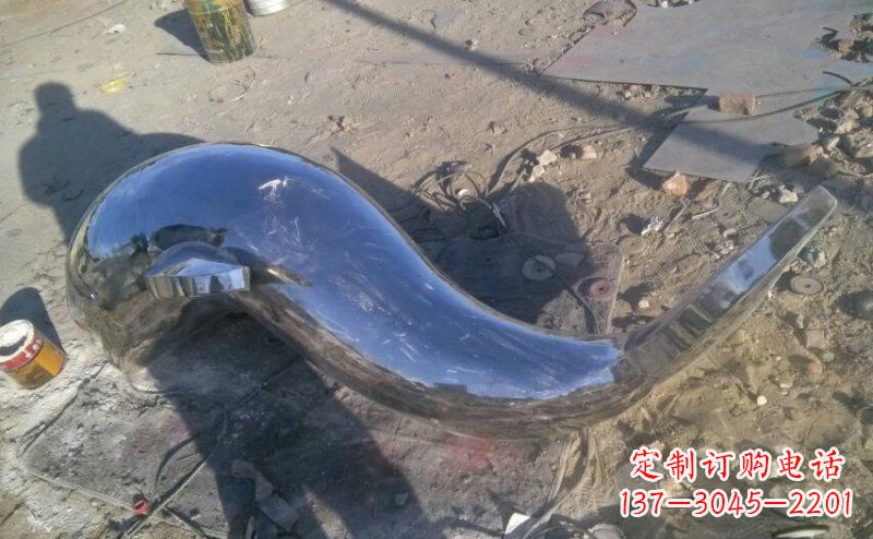 海豚雕塑 - 不锈钢/抽象/海豚/动物 海豚雕塑 - 不锈钢/抽象/海豚/动物