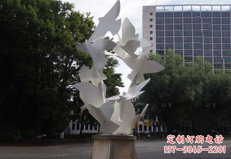 和平鸽雕塑 - 不锈钢/抽象/和平鸽 和平鸽雕塑 - 不锈钢/抽象/和平鸽