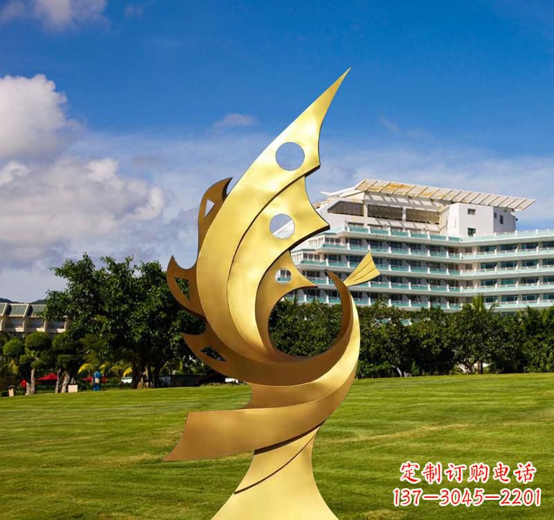 不锈钢/抽象/金凤凰-不锈钢抽象金凤凰雕塑 不锈钢/抽象/金凤凰-不锈钢抽象金凤凰雕塑