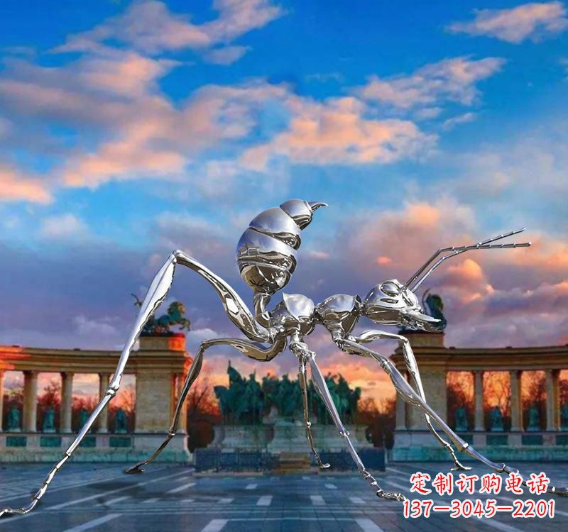 不锈钢/抽象/蚂蚁-不锈钢抽象蚂蚁雕塑 不锈钢/抽象/蚂蚁-不锈钢抽象蚂蚁雕塑