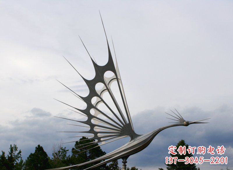 不锈钢大型动物雕塑艺术与经典的完美结合 不锈钢大型动物雕塑艺术与经典的完美结合