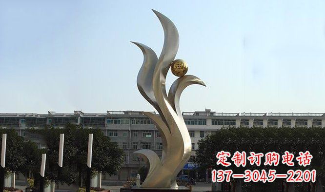 凤凰雕塑 - 不锈钢/抽象/鸟类/凤凰 凤凰雕塑 - 不锈钢/抽象/鸟类/凤凰