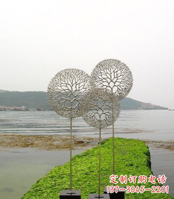 不锈钢蒲公英雕塑抽象美的象征 不锈钢蒲公英雕塑抽象美的象征