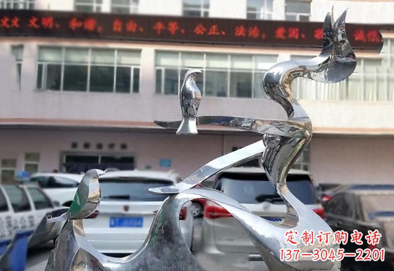 和平鸽雕塑 - 不锈钢/抽象/人物/和平鸽 和平鸽雕塑 - 不锈钢/抽象/人物/和平鸽