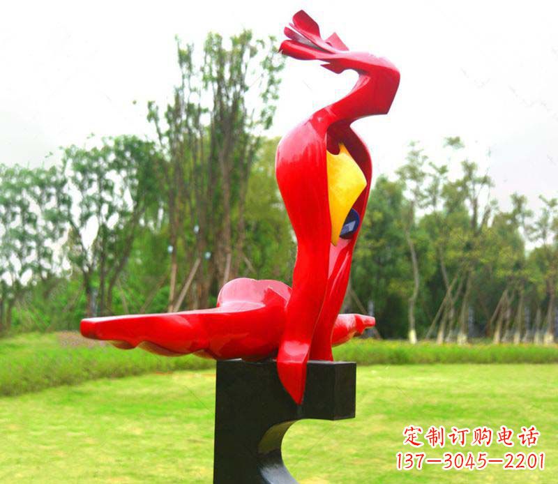 不锈钢抽象体操雕塑