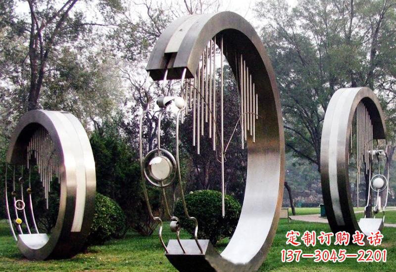 圆环雕塑 - 不锈钢/抽象/圆环/聆听 圆环雕塑 - 不锈钢/抽象/圆环/聆听