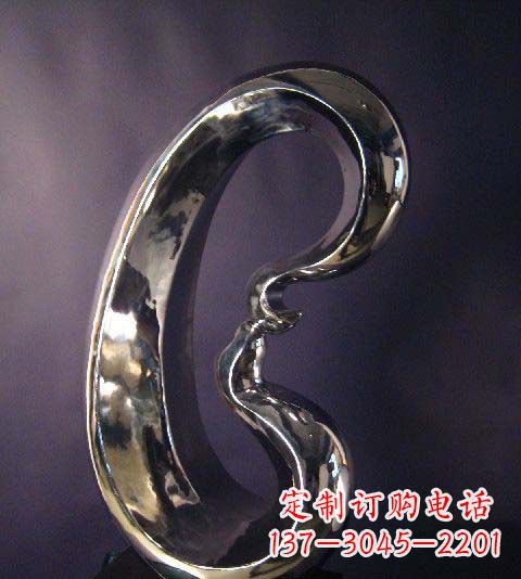 不锈钢抽象造型雕塑