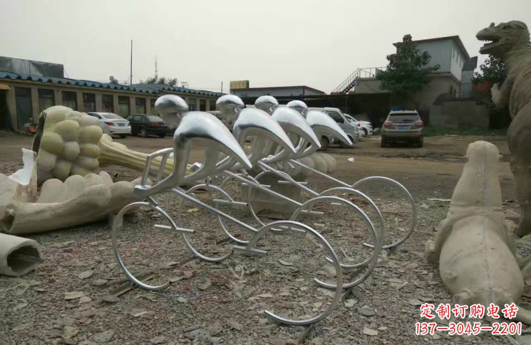 不锈钢/抽象/自行车/人物-不锈钢抽象自行车人物雕塑 不锈钢/抽象/自行车/人物-不锈钢抽象自行车人物雕塑