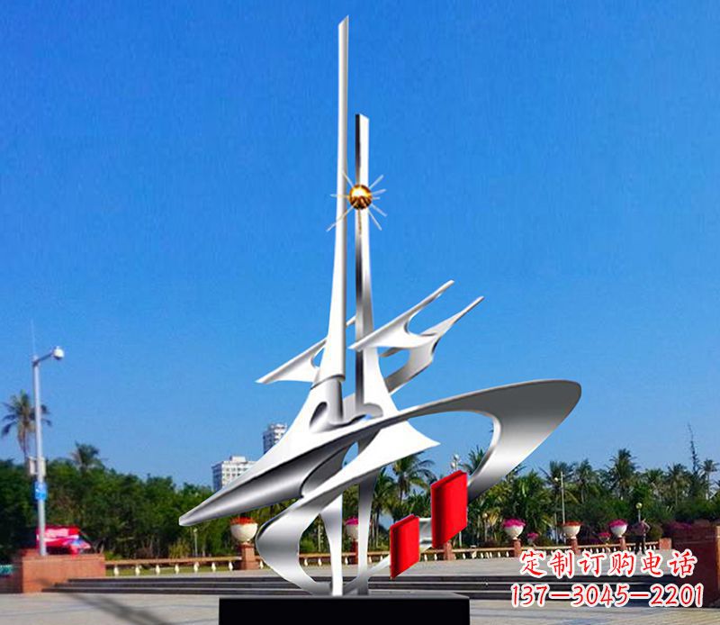 不锈钢创造未城市雕塑