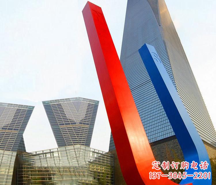不锈钢磁铁景观雕塑