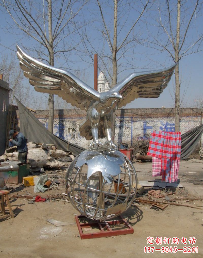 大展雕塑 - 不锈钢/大展/鸿图/老鹰 大展雕塑 - 不锈钢/大展/鸿图/老鹰