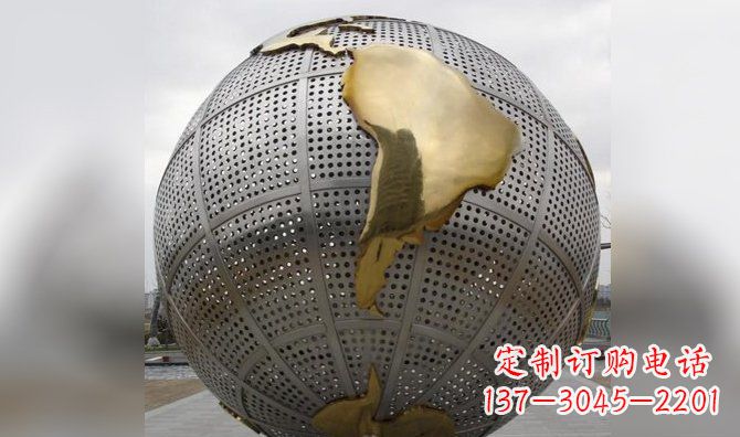 不锈钢/地球/地图-不锈钢地球地图雕塑 不锈钢/地球/地图-不锈钢地球地图雕塑