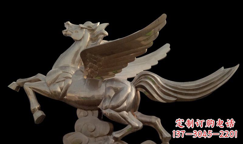 不-锈-钢-雕-塑-飞马