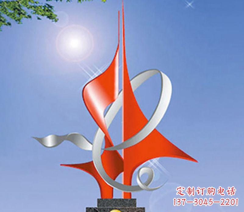 不-锈-钢-雕-塑-广场景观