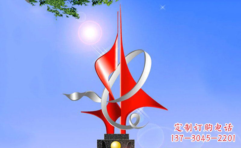 不-锈-钢-雕-塑-理想之梦