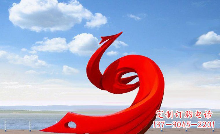 不-锈-钢-雕-塑-展翅高飞