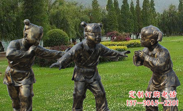 儿童的心灵世界——不锈钢儿童雕塑 儿童的心灵世界——不锈钢儿童雕塑