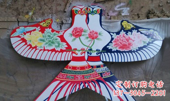 不锈钢风筝公园景观雕塑