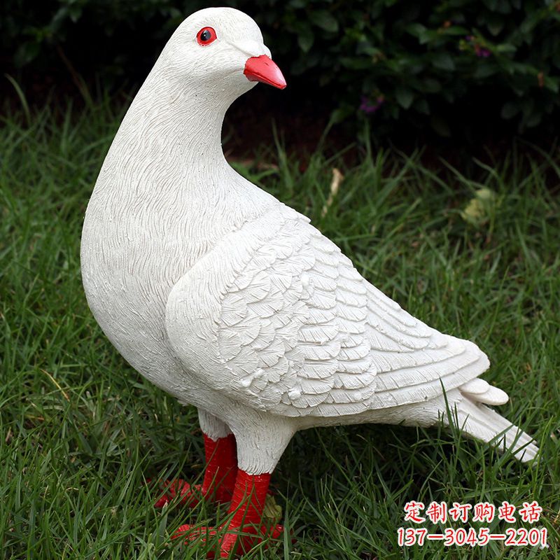 不锈钢鸽子抽象雕塑