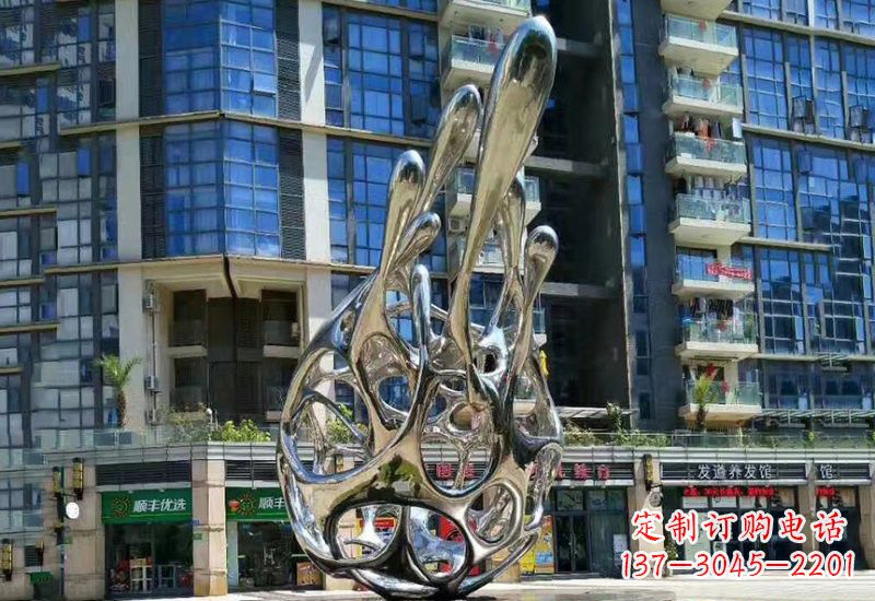 火龙果雕塑 - 不锈钢/公园/抽象/火龙果