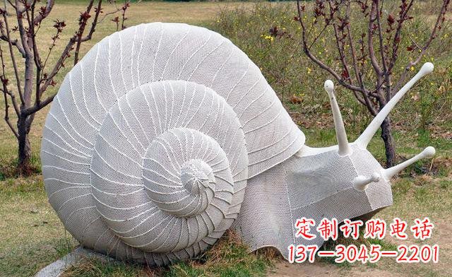 不锈钢蜗牛雕塑——让艺术与自然相结合 不锈钢蜗牛雕塑——让艺术与自然相结合