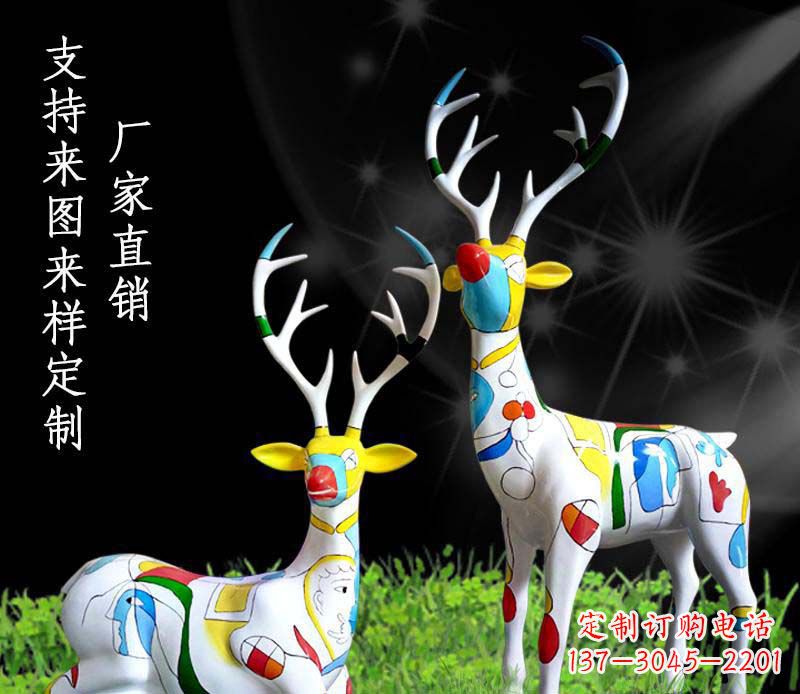 不锈钢动物雕塑——小鹿 不锈钢动物雕塑——小鹿