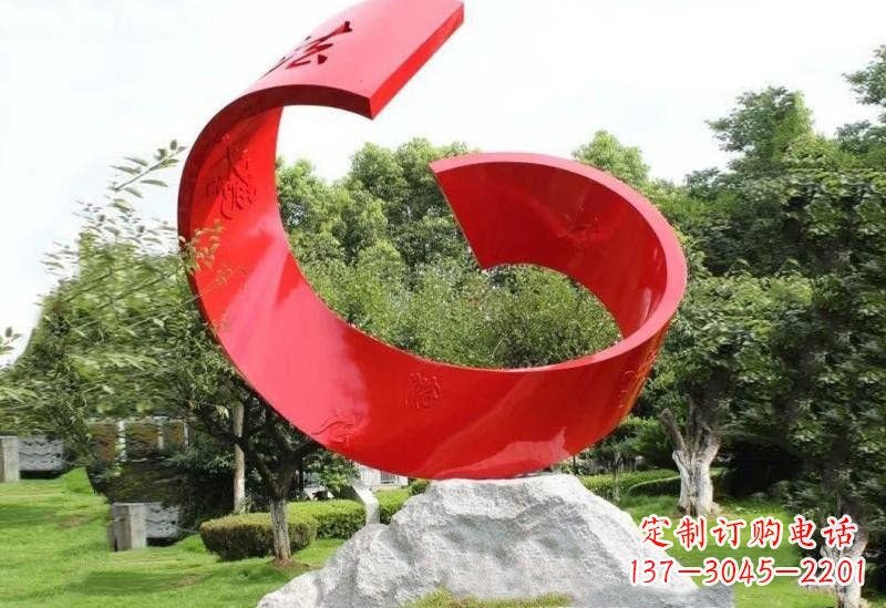 不锈钢公园法制雕塑