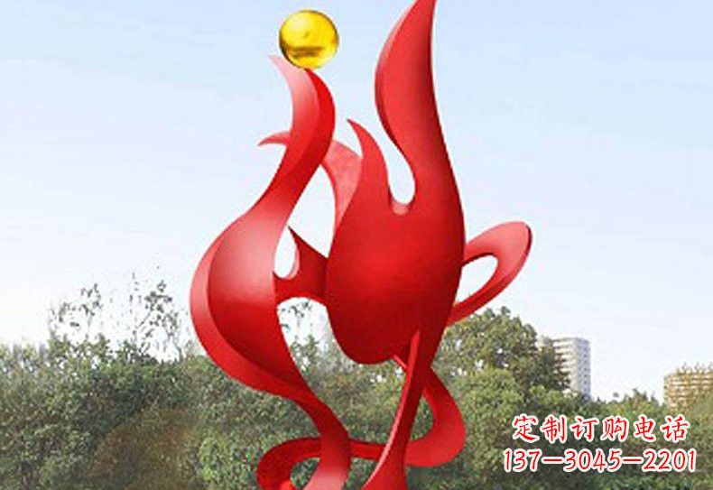 不锈钢凤凰雕塑——象征着古代神兽的传奇 不锈钢凤凰雕塑——象征着古代神兽的传奇