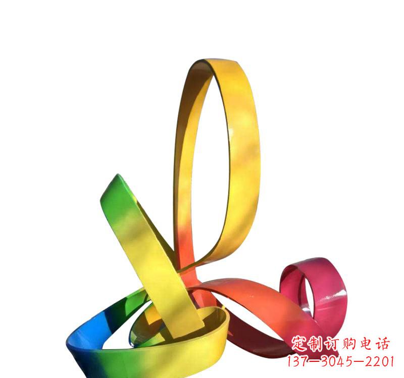 不锈钢公园胶卷雕塑