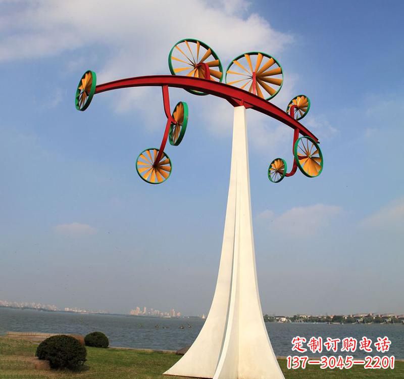 风车雕塑 - 不锈钢/公园/景观/风车 风车雕塑 - 不锈钢/公园/景观/风车