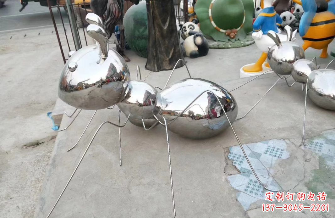 精致雕塑——不锈钢蚂蚁 精致雕塑——不锈钢蚂蚁
