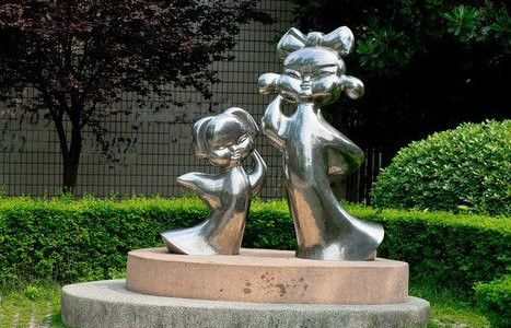不锈钢古代儿童雕塑:让每个孩子都有一个家 不锈钢古代儿童雕塑:让每个孩子都有一个家