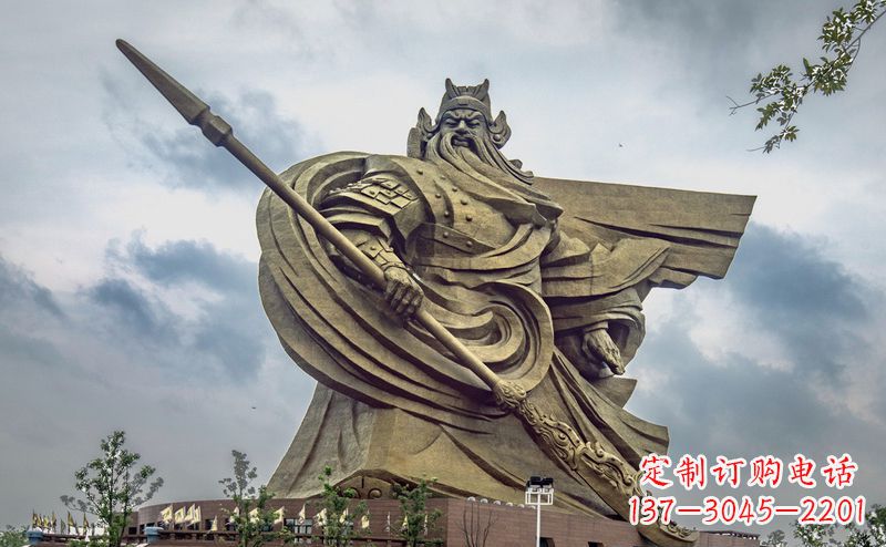 关公雕塑 - 不锈钢/关公/广场/景观 关公雕塑 - 不锈钢/关公/广场/景观