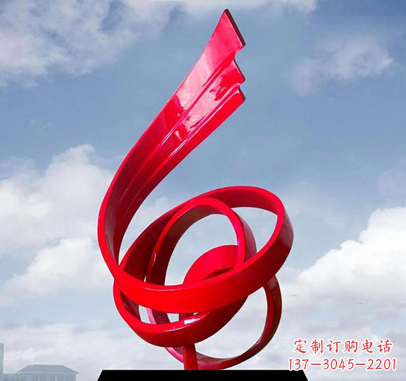 飘带雕塑 - 不锈钢/广场/城市/飘带 飘带雕塑 - 不锈钢/广场/城市/飘带