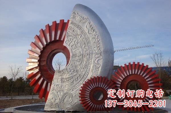 齿轮雕塑 - 不锈钢/广场/抽象/齿轮 齿轮雕塑 - 不锈钢/广场/抽象/齿轮