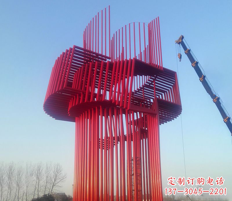 不锈钢广场景观雕塑