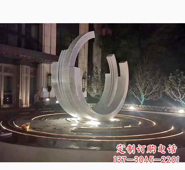喷泉雕塑 - 不锈钢/广场/喷泉 喷泉雕塑 - 不锈钢/广场/喷泉