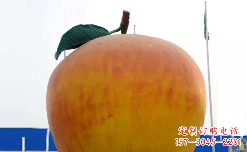 不锈钢/广场/苹果-不锈钢广场苹果雕塑 不锈钢/广场/苹果-不锈钢广场苹果雕塑
