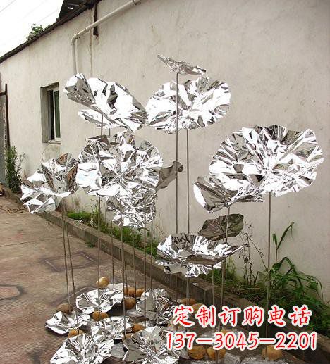 荷叶雕塑 - 不锈钢/荷叶/公园/景观 荷叶雕塑 - 不锈钢/荷叶/公园/景观