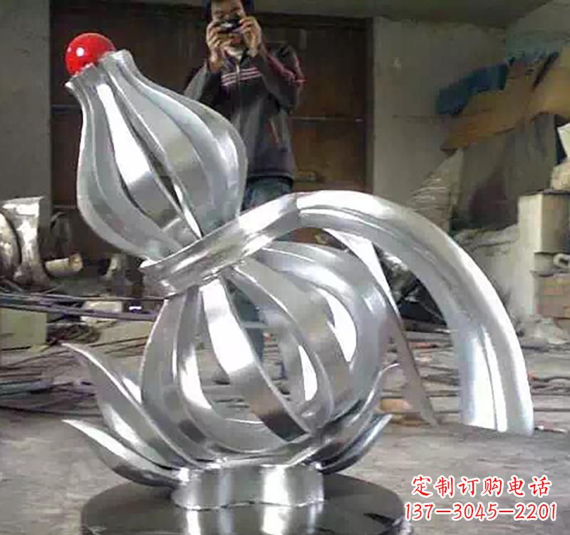 葫芦雕塑 - 不锈钢/葫芦 葫芦雕塑 - 不锈钢/葫芦