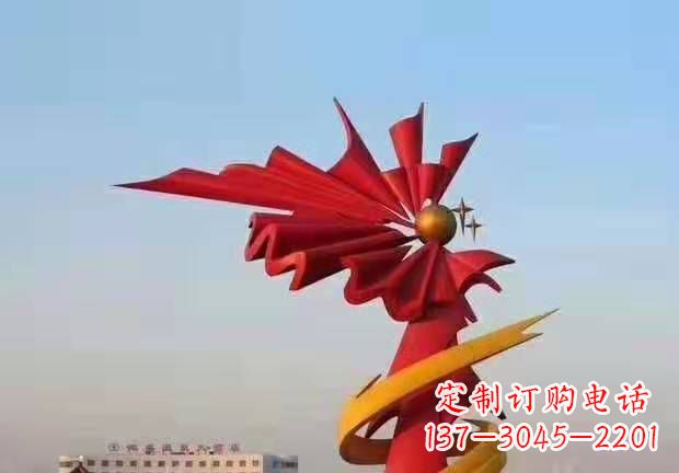 不锈钢黄河之光户外摆件广场景观雕塑