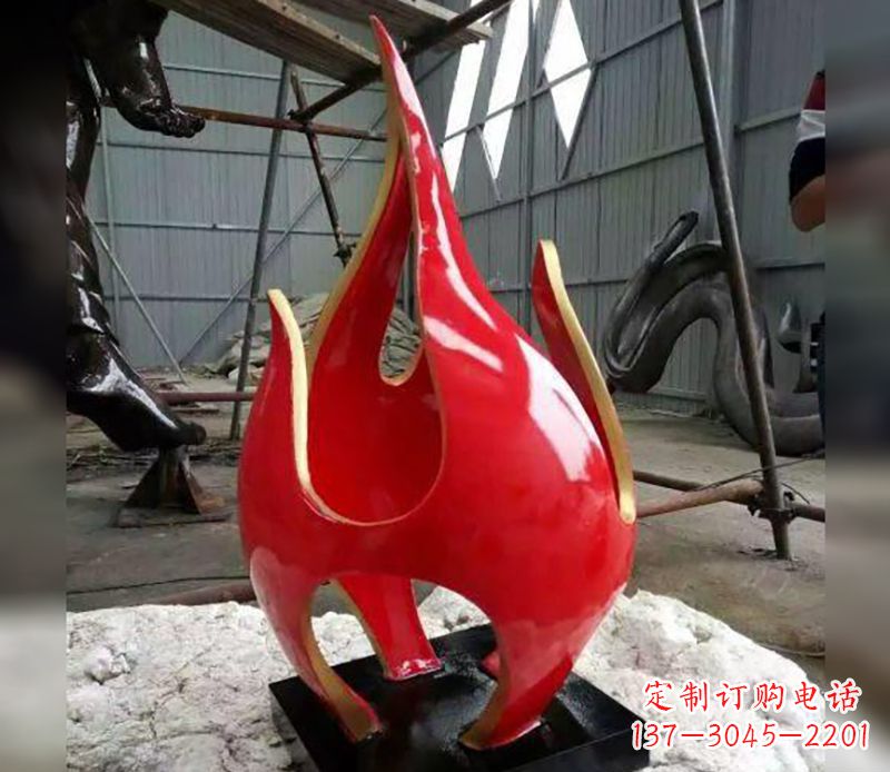 火龙果雕塑 - 不锈钢/火龙果 火龙果雕塑 - 不锈钢/火龙果