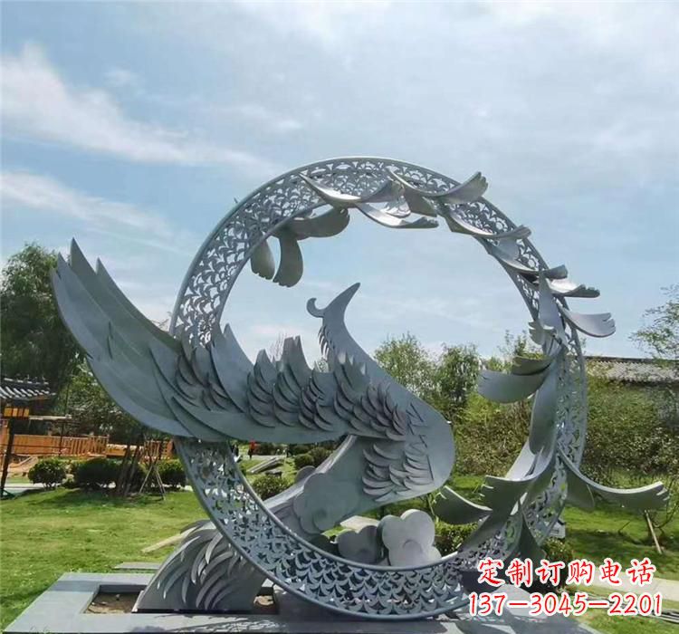 凤凰雕塑 - 不锈钢/简易/凤凰 凤凰雕塑 - 不锈钢/简易/凤凰