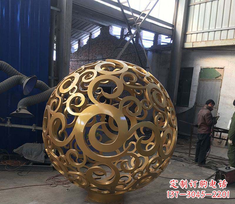 不锈钢金属镂空球
