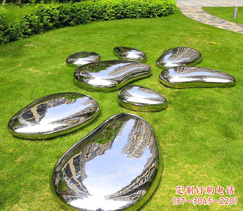 不锈钢景观石雕塑
