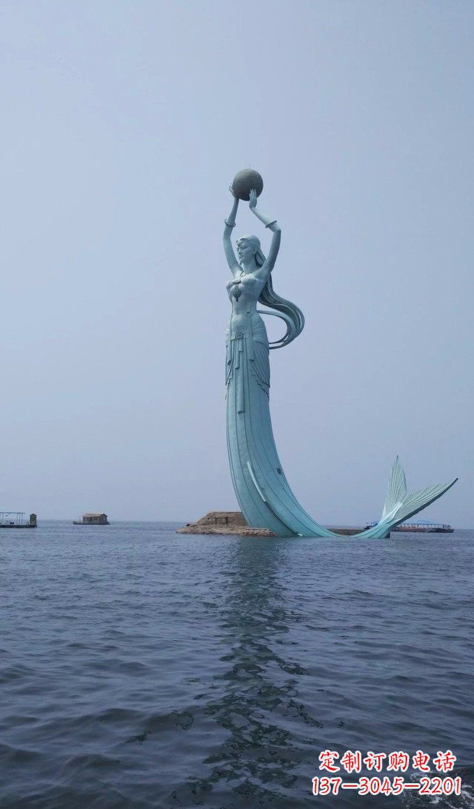 美人鱼雕塑 - 不锈钢/景区/大型/美人鱼 美人鱼雕塑 - 不锈钢/景区/大型/美人鱼